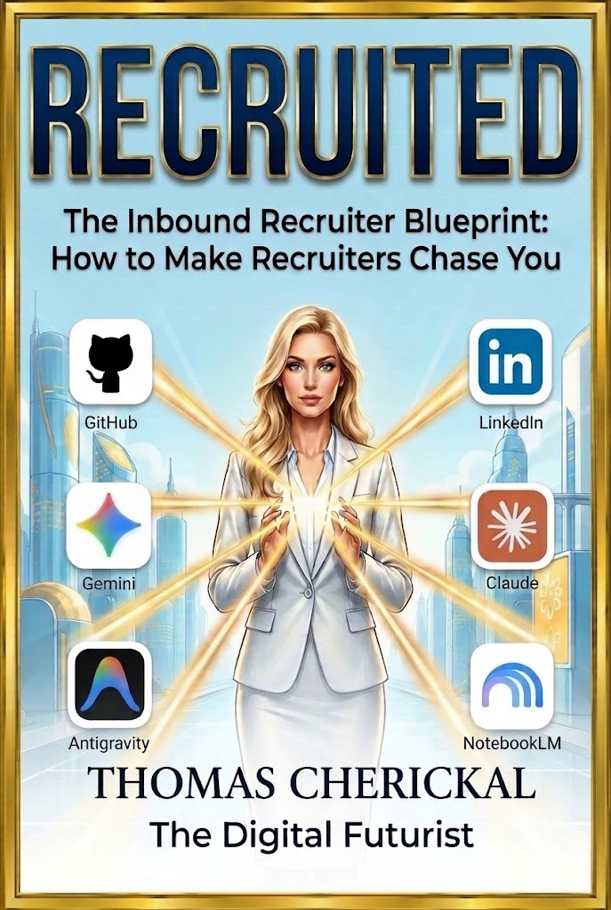 RECRUITED by Thomas Cherickal - The Inbound Recruiter Blueprint: How to Make Recruiters Chase You